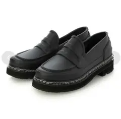 【美品】HUNTER ハンター LOAFER ローファー 晴雨兼用 ブラック