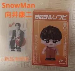 SnowMan向井康二 ソフビ、クリアステッカー - メルカリ