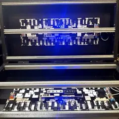 値下交渉必須MDLRCASE モジュラーケース ユーロラック12U 104HP Moog謹製の電源内蔵型モジュラー・ケース、「Powered Eurorack Case