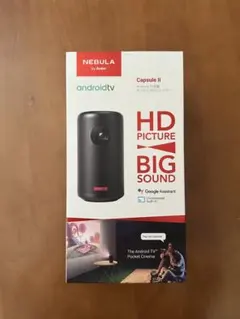 【ジャンク】ネビュラカプセル2 プロジェクター本体 リモコン付き ジャンク】ネビュラカプセル2 プロジェクター本体 リモコン付き