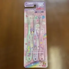 ☆新品！Skater リカちゃん 歯ブラシ 3本セット　乳歯期　3〜5歳☆