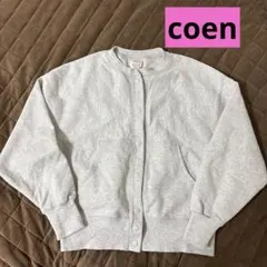 coenスウェットカーディガンMサイズ