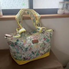 TREASURE TOPKAPI 花柄トートバッグ