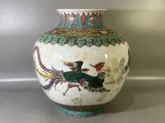 PR138 古い 中国 色絵 花瓶 33cm PR138 古い 中国 色絵 花瓶 33cm - メルカリ