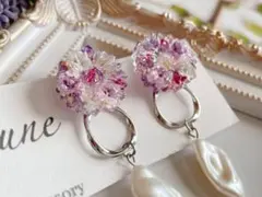 レジンピアスNO.58