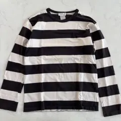 agnes b. homme ボーダーTシャツ 長袖 S（D17）