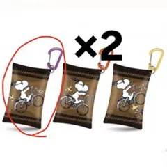 USJ スヌーピー 2個オリジナルマルチケース シンギュラリ　ホテル　ユニバ