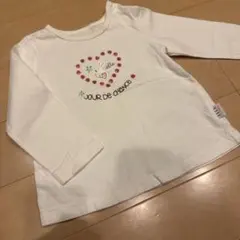 ELLE Baby キッズ 長袖Tシャツ ホワイト90サイズ