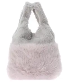 ファートートバッグ　シャギーファーバッグ