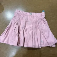 キュロットスカート　ピンク　120