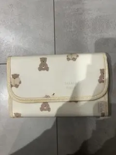 gelato pique ジェラートピケ　母子手帳ケース　クマ柄 ベア