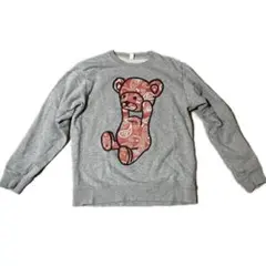 graniph グラニフ　コントロールベア　ペイズリー　スウェット　トレーナー