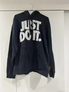 【美品✨】Nike フード付きパーカー JUST DO IT.ブラックLサイズ NIKEフード付きパーカー JUST DO IT. - メルカリ