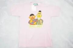 セサミストリート アーニー＆バート Tシャツ ピンク Mのサムネイル