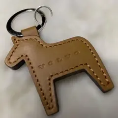 美品❤️VOLVO horseキーホルダー牛革❤️2026年干支の馬❤️未使用