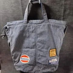 ☆美品・ヒステリックグラマー　ヒッコリーデニムバッグ ヴィンテージ☆