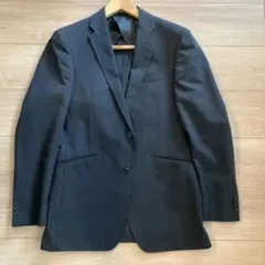 ダークグレー　ビジネススーツ上下セット