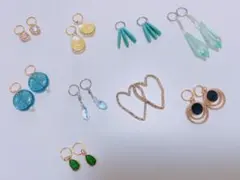 No.1018 フープピアスチャーム9種類