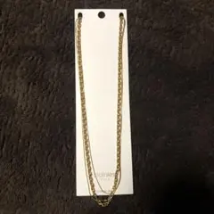 グローバルワーク　ゴールドネックレス