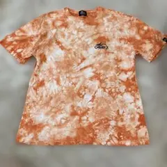 CAMP7 キャンプセブン　タイダイ Tシャツ オレンジ M
