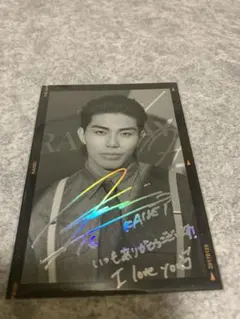 武知海青 フォトカード シークレット