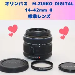 ★プロテクター付★M.ZUIKO DIGITAL 14-42mm II ブラックのサムネイル