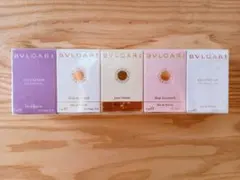 【未開封】BVLGARI 香水 ミニボトル 5種セット トラベル限定のサムネイル