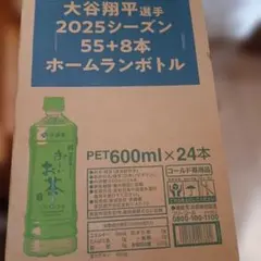伊藤園 お〜いお茶 大谷翔平選手ホームランボトル600ml×24本のサムネイル