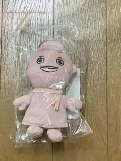 Hawks マスコット ぬいぐるみ ピンク 約9cm