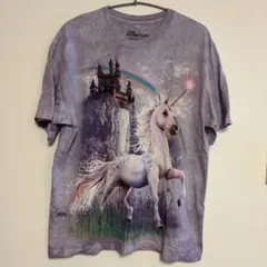 THE MOUNTAIN ユニコーン 城 プリント Tシャツのサムネイル