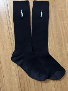 イーストボーイ　花刺繍ロングソックス