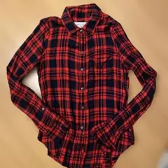 Abercrombie & Fitch チェック柄　シャツ XS