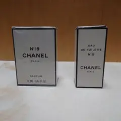 CHANEL N°19パルファム & N°5オードゥトワレ　セット