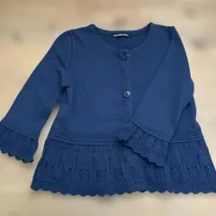 STRAWBERRY FIELDS ストロベリーフィールズネイビー カーディガンのサムネイル