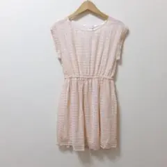 新品　イーハイフンワールドギャラリー　ピンク　ワンピース　■　P619