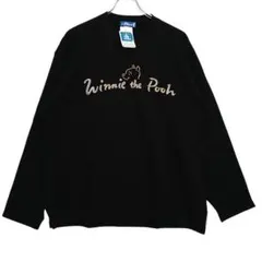 【タグ付き プーさん】ディズニー Disney トレーナー スウェット