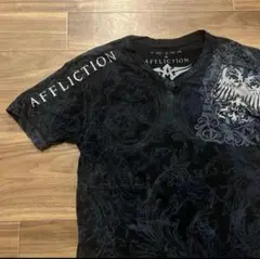 USA製 affliction tシャツ グランジ　sk8 y2k