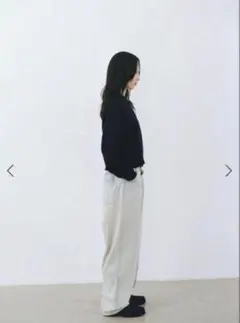 ttt_msw 24AW Denim wide pants アイスブルーのサムネイル