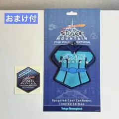 スペースマウンテン　ワッペンバッジ　トゥモローランド　ディズニーランド　TDL