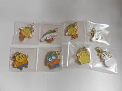 コジコジ　サンリオ　チャーム　8個セット　ハンギョドン　シナモン