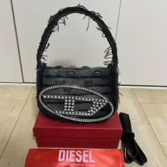 【ゆめ様専用】DIESEL 1DRバッグ フリンジ付き ストーン