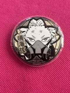 怪獣8号展 白銀バッジ 缶バッジ 鳴海弦