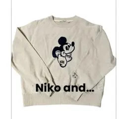 Niko and... チョークボーイ／ミッキーマウス スエット／トレーナー