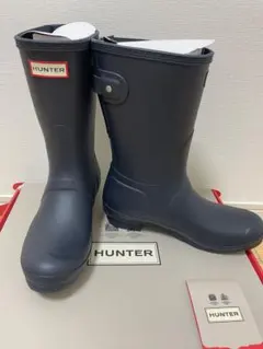 【新品】HUNTER ハンター レインブーツ 雨靴 長靴 25cm