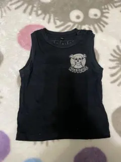 HYSTERIC GLAMOUR 黒 タンクトップ スカルプリント