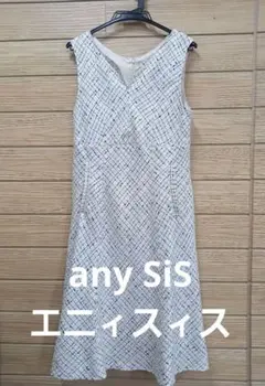any SiS（エニィスィス）ノースリーブワンピース　サイズ不明　D