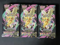 【シュリンク付•未開封】MEGAドリームex 3Boxポケモンカードゲーム
