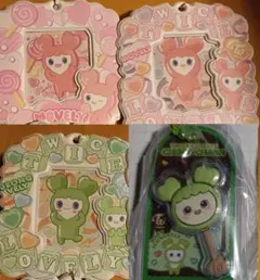 TWICE LOVELYS　カードホルダー　ジョンモセット　モモコンプ