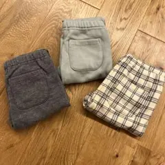 裏起毛スパッツ 90センチ３枚セット