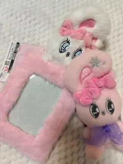 エスターバニー　ぬいぐるみ付き　フォトケース　トレカケース